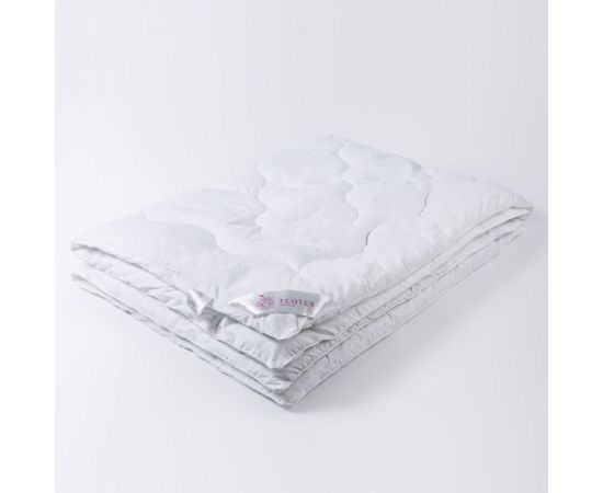 Стеганое одеяло Ecotex Лебяжий пух Премиум всесезонное, наполнитель искусственный лебяжий пух DownFill, 2 спальное, 172x205 ОЛС2 