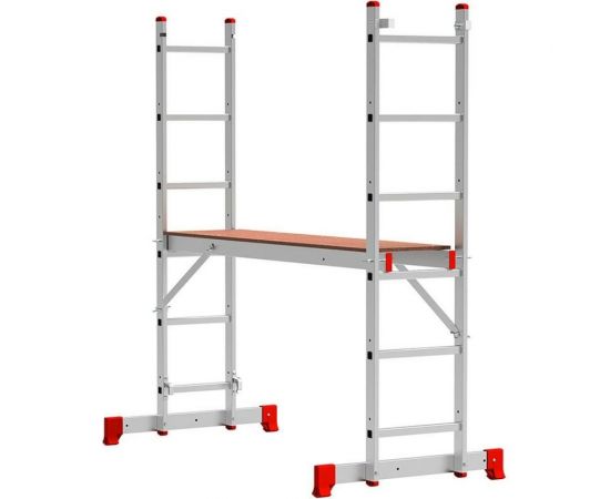 Алюминиевая универсальная лестница-помост Вихрь ЛПА 3-У 73/5/1/25 