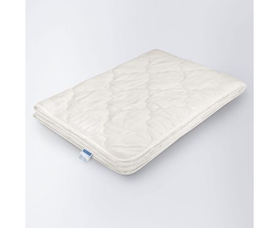 Стеганое одеяло Ecotex Овечья шерсть облегченное, 1.5 спальное, 140x205 ООШД1 