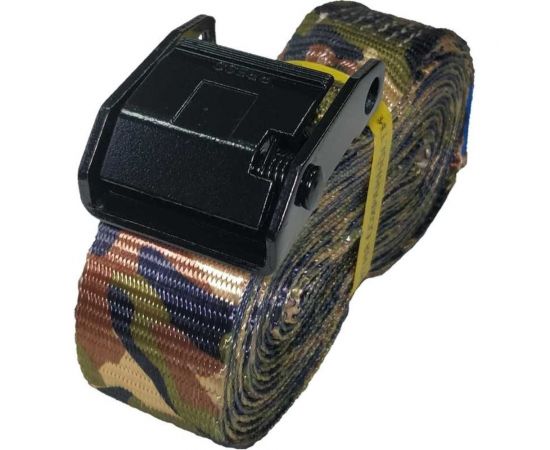 Стяжной ремень UVE с пружинным замком, кольцевой, 700 daN, 5 метров, 38мм, камуфляж RS-38-700-5-cam 