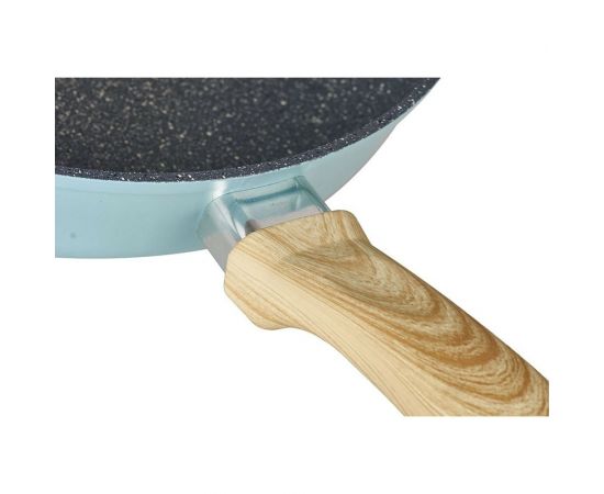 Сковорода FERCASTI Color глубокая, 22 см, литой алюминий, голубой F/К-22-BL – изображение 2