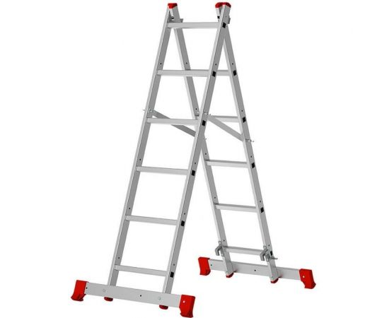 Алюминиевая универсальная лестница-помост Вихрь ЛПА 3-У 73/5/1/25 – изображение 2