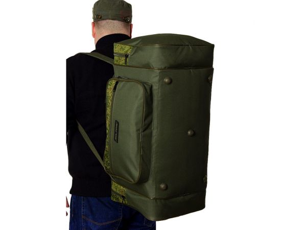 Сумка-рюкзак SOLARIS 52 л, Пиксель/олива S5202 – изображение 2