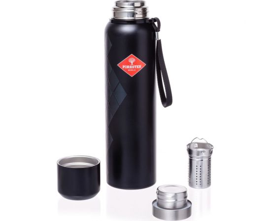 Вакуумный термос с контейнером для заваривания Forester Mobile 0.9 л MC-6 – изображение 2