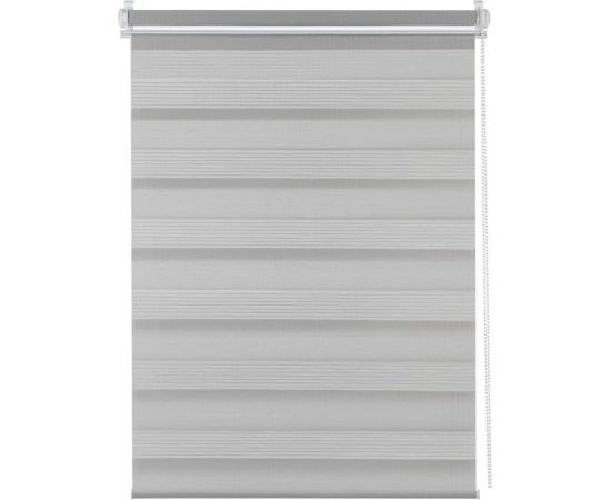 Рулонная штора Decofest Бейс день/ночь, Серый, 80x160 А0000030633 – изображение 3