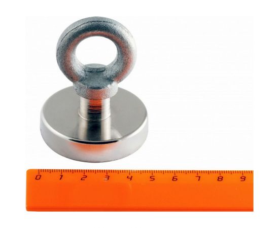 Поисковый односторонний магнит Forceberg F80, сила сцепления 90 кг 9-2012032 – изображение 3