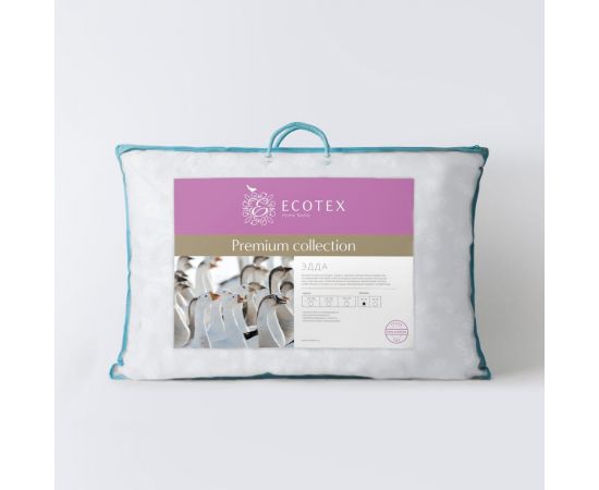 Подушка Ecotex Эдда 50x70, пух первой категории ЭПП57 – изображение 3