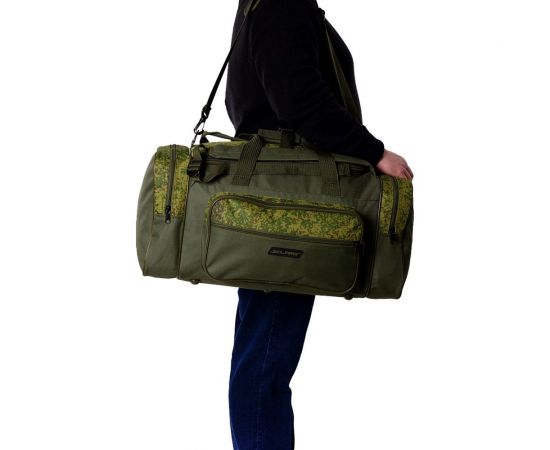 Сумка-рюкзак SOLARIS 52 л, Пиксель/олива S5202 – изображение 3