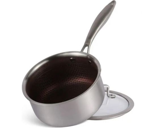 Ковшик Edenberg с крышкой 1,5 л нержавеющая сталь тефлон EB-17004 – изображение 3