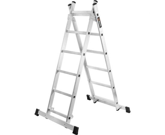 Алюминиевая универсальная лестница-помост Вихрь ЛПА 3-У 73/5/1/25 – изображение 4