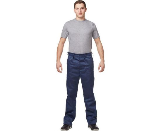 Мужской костюм ООО Комус л16-КБР, синий/оранжевый, р.56-58, рост 170-176 682022 – изображение 5