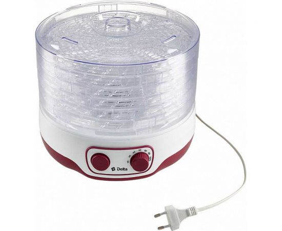 Сушилка для овощей и фруктов DELTA DL-6890, 250 Вт, обьем 8 л Р1-00006701 – изображение 5