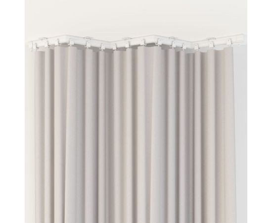 Карниз для штор DDA ArtFlex PVC гибкий белый 3.5 м 59881 – изображение 8