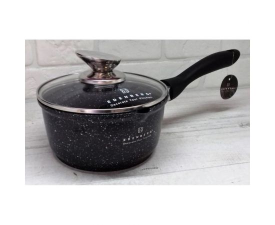 Ковш Edenberg с крышкой 1.3 л 16 см ЕВ-8044 – изображение 8