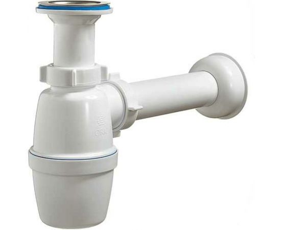 Бутылочный сифон ORIO с литым выпуском 1 1/2x40 с прямой трубой 40-40 В-40029 