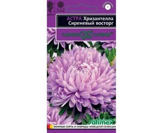 Астра ГАВРИШ Хризантелла Сиреневый восторг хризантемовидная 0.05 г 1070008057 