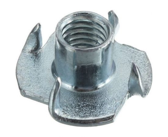 Врезная гайка крепежная техника din 1624, м8, 200 шт., цинк 497300 БК 