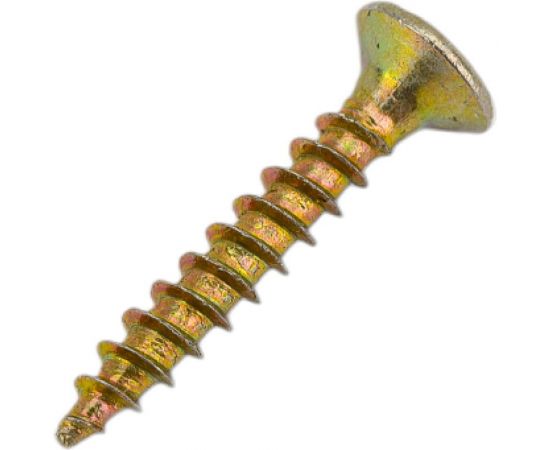 Шуруп крепежная техника желтый цинк, 2,5x16 1000 шт. 431296 БК 
