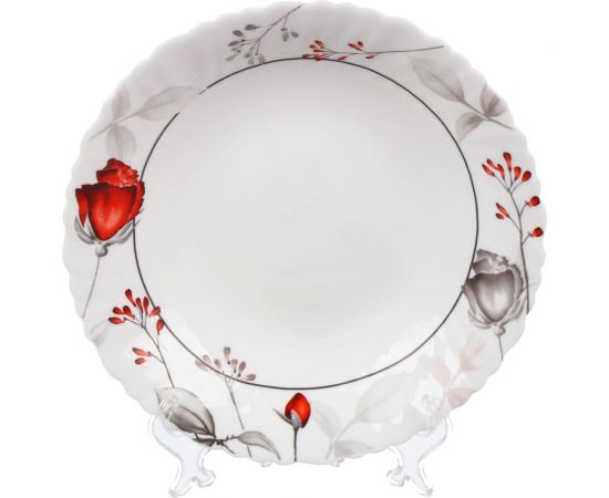 Тарелка DANIKS суповая, стеклокерамика, 22 см, 620 мл, круглая, вероника, lhsp85/220303 448951 