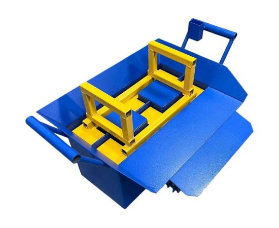 Вибростанок для блоков Станмастер Прессовщик 1, на 1 блок 39x19x19 см, 220В 2275069 