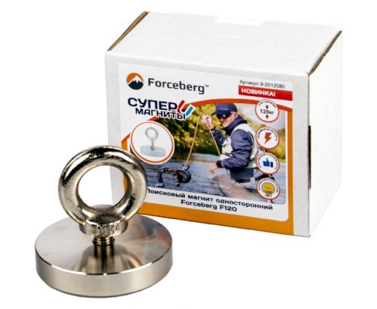 Поисковый односторонний магнит Forceberg F120 9-2012080 