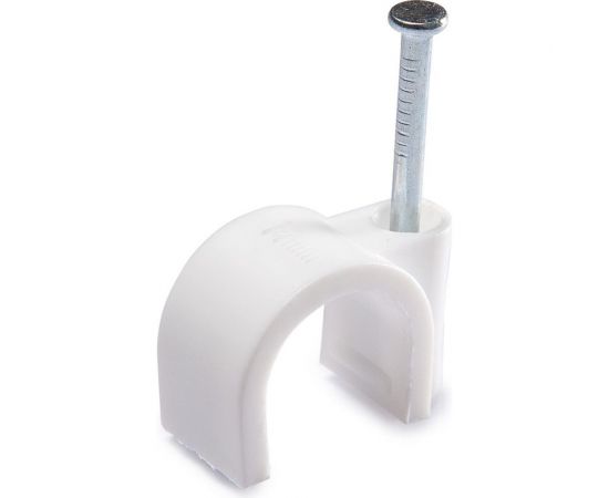 Круглая скоба для крепления кабеля АБК-СИЛА СПК-14, 50 шт. 1702109 