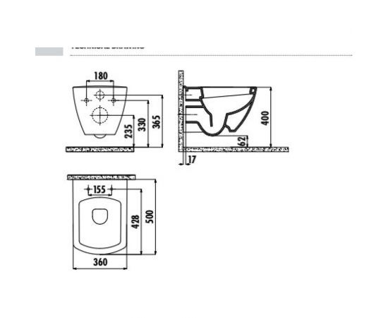 Комплект Creavit tetra dpl lift, унитаз, инсталляция, кнопка хром глянец 3265301 – изображение 16