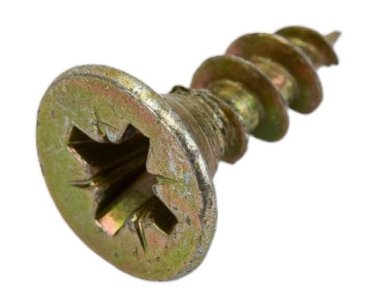 Шуруп Качественный КРЕПЕЖ желтый цинк 4,0x12, 650 шт. 0300451 КЧ – изображение 2