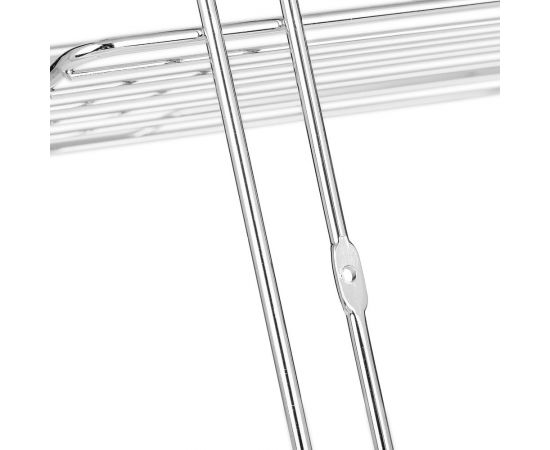 Полка ЧМЗ Стамбул настенная, прямоугольная, 3 яруса 501-003-01 – изображение 2