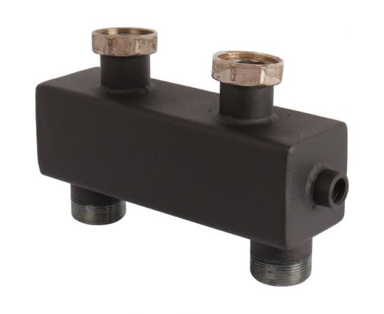 Гидравлическая стрелка с накидными гайками 1 1/2" ROMMER RDG-0015-004003 – изображение 2