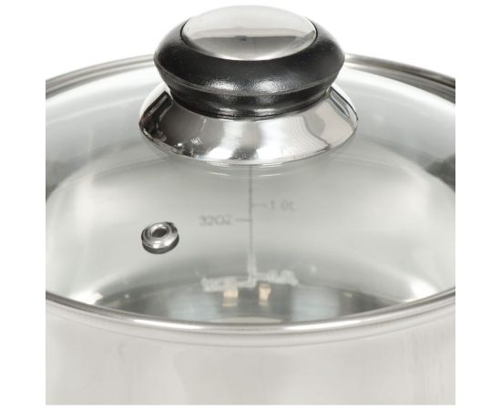 Кастрюля DANIKS 1.9 л, нержавеющая сталь, крышка стекло, dnn1, sd-a19-16/sd-a19-6-16 312268 – изображение 2