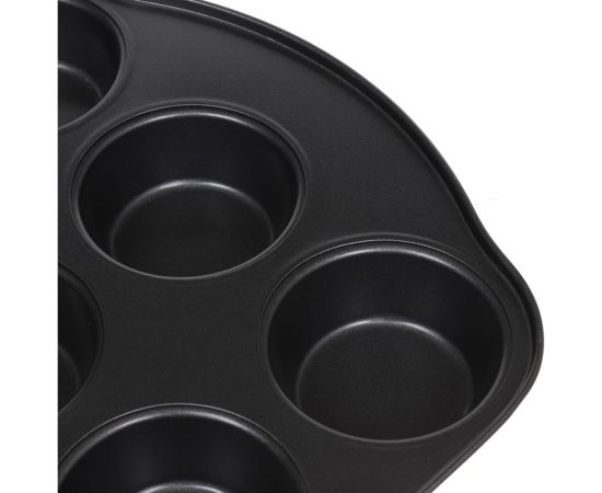 Форма для запекания DANIKS сталь, 26.5x41x3.3 см, антипригарная, прямоугольная, 12 маффин, kb18305 343112 – изображение 2