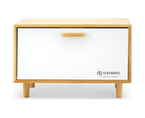 Хлебница с крышкой EDENBERG бамбук, нержавеющая сталь EB-124М – изображение 2