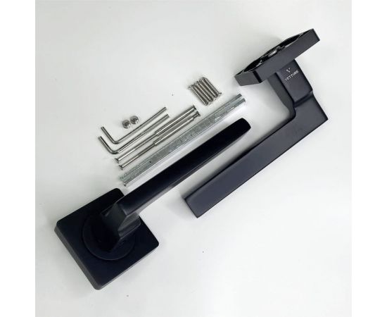 Ручка на раздельном основании VЕTTORE R06.031 MBP черный матовый 20521 – изображение 2