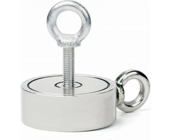 Поисковый двухсторонний магнит F200х2, сила сцепления 220 кг Forceberg 9-2032054 – изображение 2