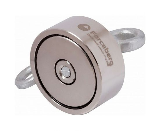 Поисковый двухсторонний магнит Forceberg F120х2, сила сцепления 150 кг 9-2032036 – изображение 2