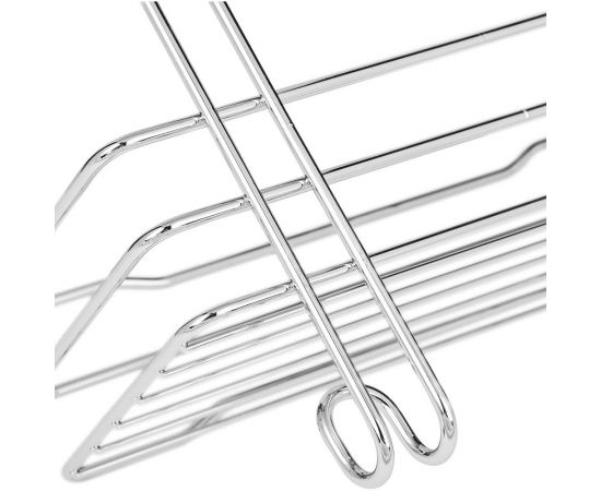 Полка ЧМЗ Стамбул настенная, прямоугольная, 3 яруса 501-003-01 – изображение 3