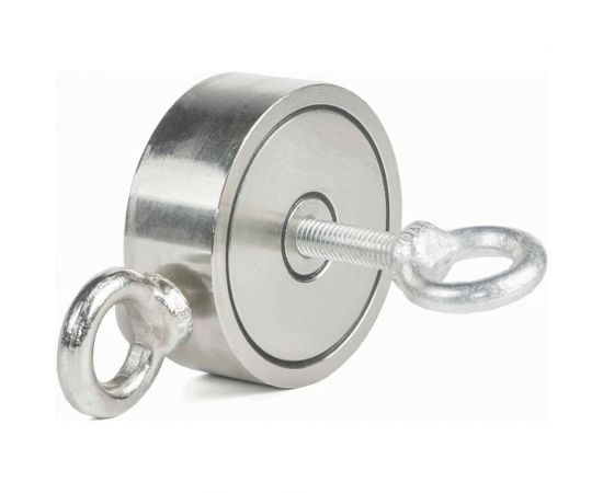 Поисковый двухсторонний магнит F200х2, сила сцепления 220 кг Forceberg 9-2032054 – изображение 3