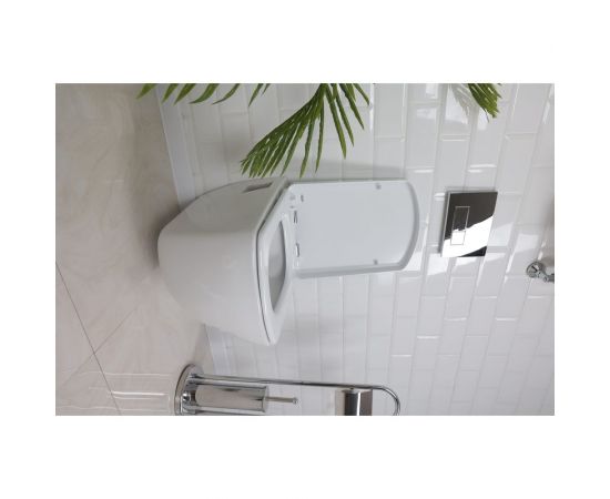 Комплект Creavit tetra dpl lift, унитаз, инсталляция, кнопка хром глянец 3265301 – изображение 3