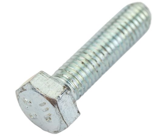 Болт Стройметиз М5х20 DIN 933, класс прочности 8.8, цинк уп. 7 шт 3020821 – изображение 3