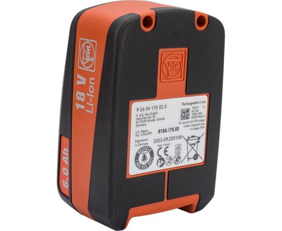 Аккумулятор Li-Ion 18V 6Ah Fein 92604175020 – изображение 3