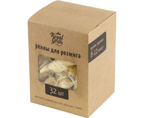 Роллы для розжига ROYALGRILL 32 шт, 80-147 – изображение 3