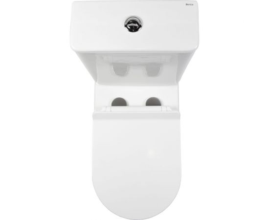 Унитаз BOND напольный безободковый белый с сиденьем микролифт F06-00 – изображение 4