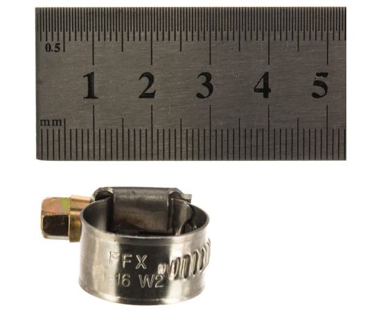 Червячный хомут FORTISFLEX PL-12/W2 10-16 мм 69008 – изображение 4