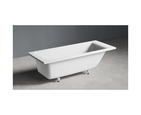 Ванна из литьевого мрамора GreenStone Arianna 1800x800 мм, с ножками, белая 180801 – изображение 4