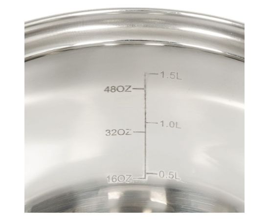 Кастрюля DANIKS 1.9 л, нержавеющая сталь, крышка стекло, dnn1, sd-a19-16/sd-a19-6-16 312268 – изображение 4