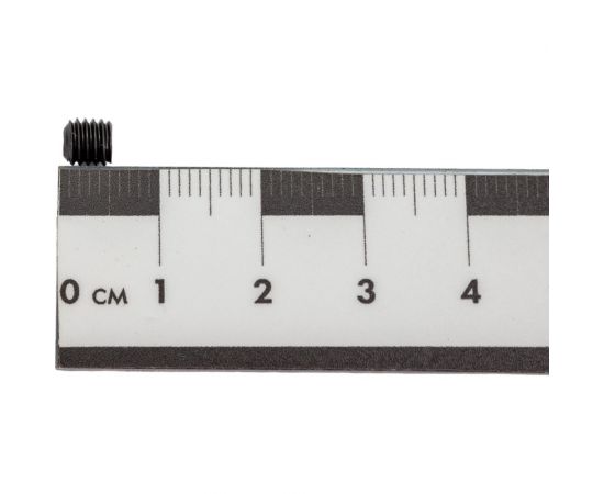 Винт Море-Метизов DIN 913, класс прочности 12.9, оксид, M5x5 мм, 50 шт. VINT9135550M – изображение 4