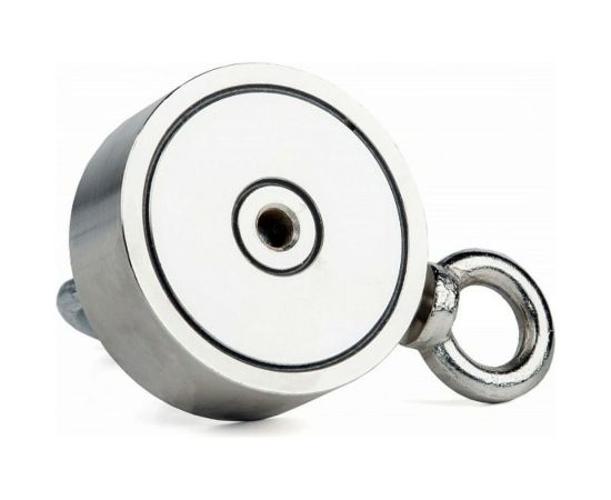 Поисковый двухсторонний магнит F200х2, сила сцепления 220 кг Forceberg 9-2032054 – изображение 4