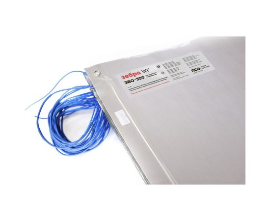 Теплый пол Зебра электрический ультратонкий модульный под ламинат, кварцвинил ЭВО-300 WF 45 0,6x0,5 м, 45 Вт. Упаковка: 20 шт./6 кв. м ZBR5 – изображение 4