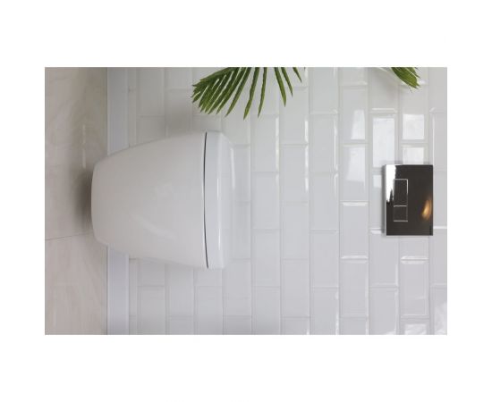 Комплект Creavit tetra dpl lift, унитаз, инсталляция, кнопка хром глянец 3265301 – изображение 5